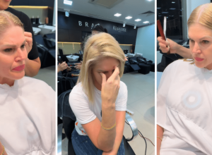 val-marchiori-se-emociona-ao-cortar-o-cabelo-e-comecar-tratamento-de-cancer